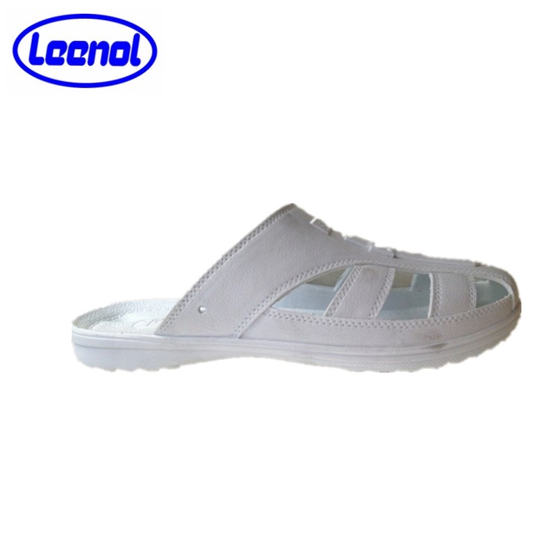 LN-1577101A Pantofola antistatica ESD SPU per camera bianca unisex durevole di alta qualità