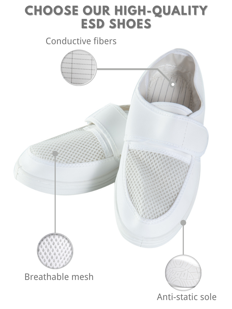 Come funzionano le scarpe ESD?