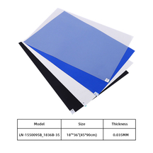 LN-1550095B_1836B-35 Tappetino adesivo blu per tappetino adesivo antiscivolo e antibatterico per l'ingresso della sala operatoria